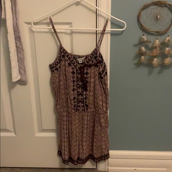 Boho embroidered romper - Picture 3 of 7